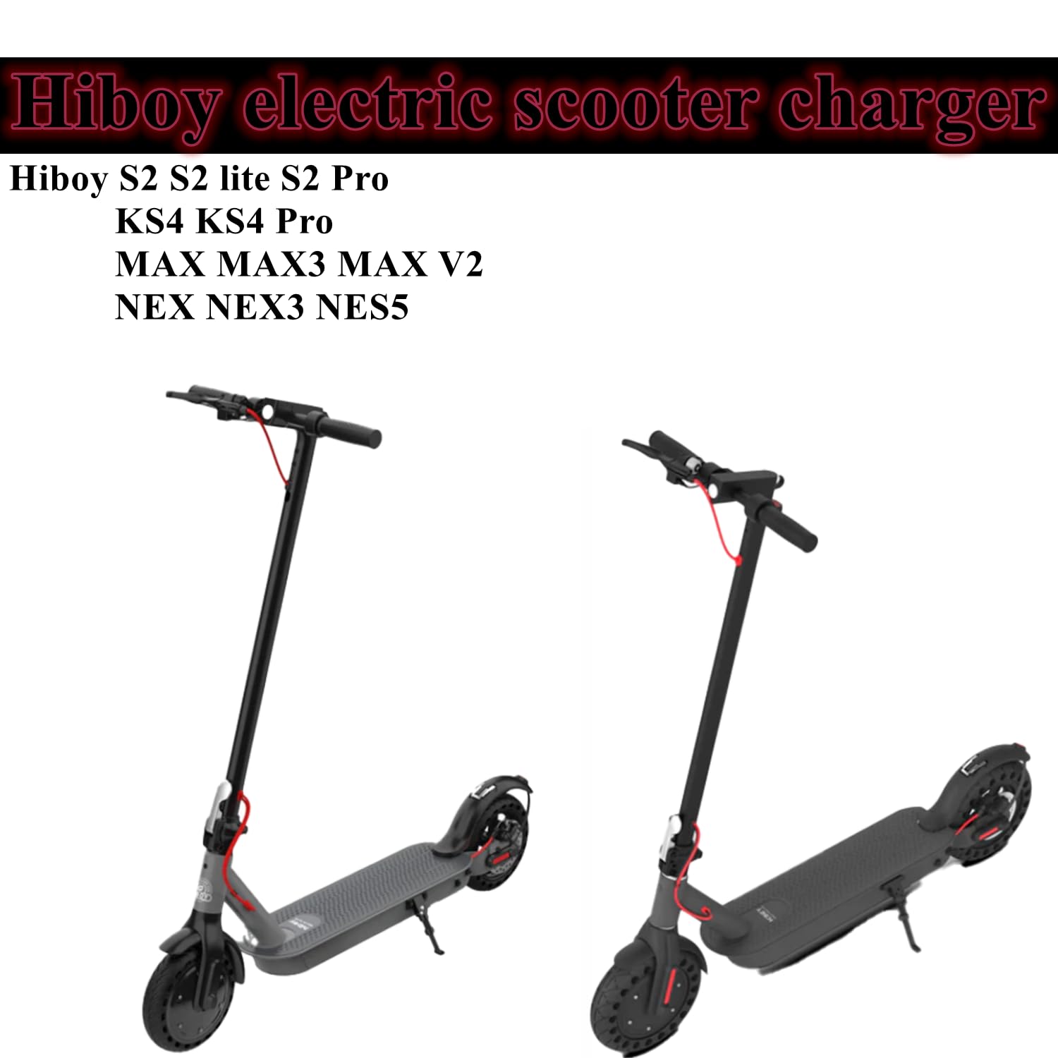 42V 2A Charger for Hiboy Scooter Charger,Jetson Scooter Charger,Suitable for Hiboy Scooter S2,S2 Lite,S2 Pro,KS4,KS4 Pro,NEX