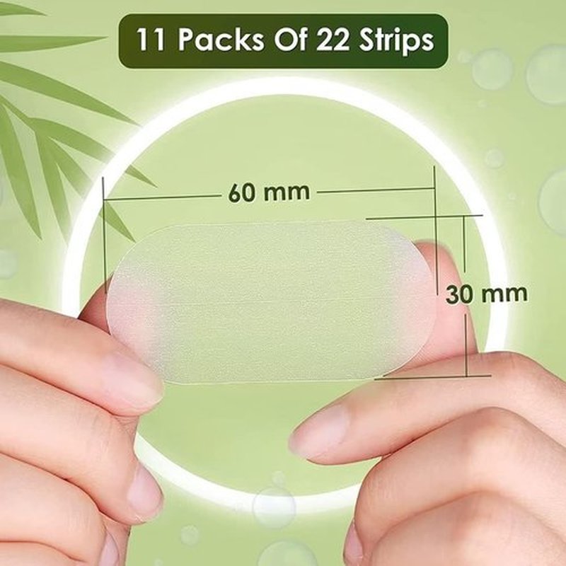BAGLAK Large Blemish Patches - 22 XL Size Hydrocolloid Strips, Zit Stickers for Face Absorbing Cover - Facial Skin Care
