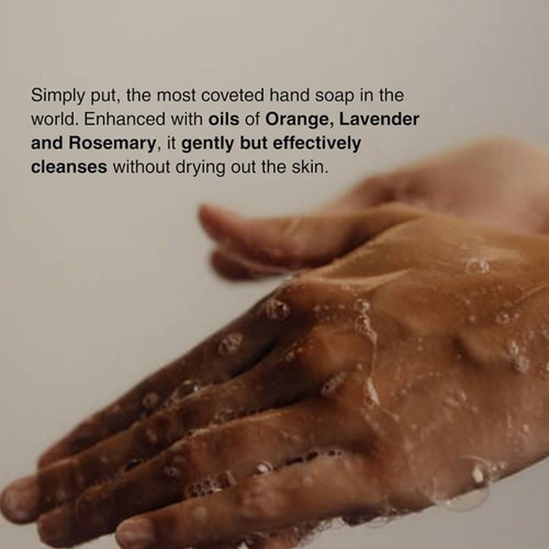 Aesop Resurrection Aromatique Hand Wash - Non-Drying Gel with Orange, Rosemary & Lavender Oils | 16.9oz / 500mL (Pack of 2)