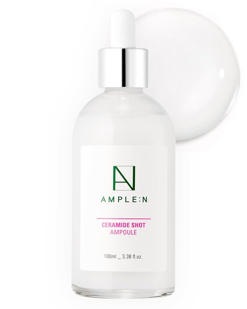 AMPLE:N Ceramide Shot Ampoule - Anti-Aging Hydrating Serum for Deep Moisturization - 3.38 fl. oz. for Dry Skin