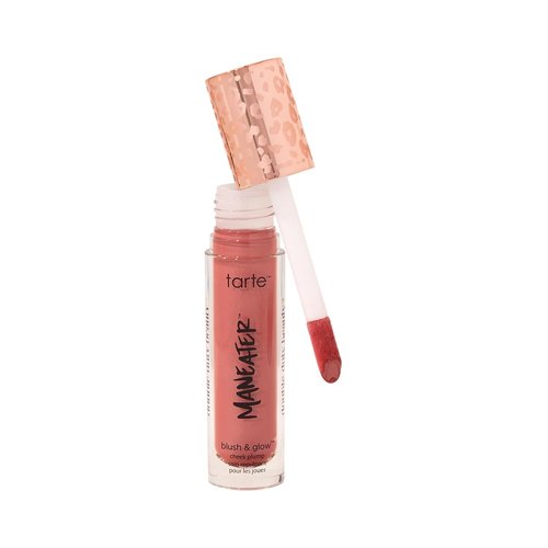 Tarte Maneater Blush & Glow Cheek Plump - Lightweight Cheek Tint & Illuminator with Coconut Water, Hyaluronic Acid & Vitamin E for Radiant Finish