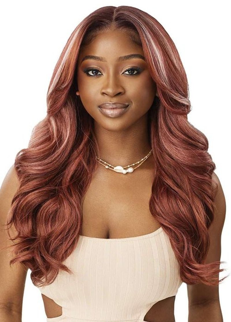 Outre Lace Front Wig - Melted Hairline - Elara (JET BLACK 1)