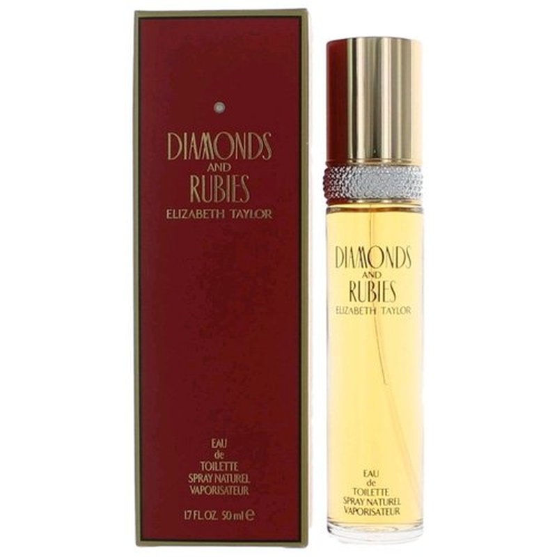 Elizabeth Taylor - Diamonds & Rubies Eau De Toilette Spray for Women | 1.7 Fl Oz, Elegant Fragrance
