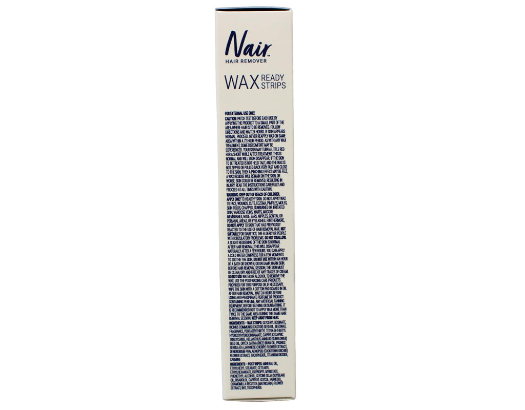 Nair Hair Remover Wax Ready- Strips 40 Count Legs/Body (6 Pack) by Nair