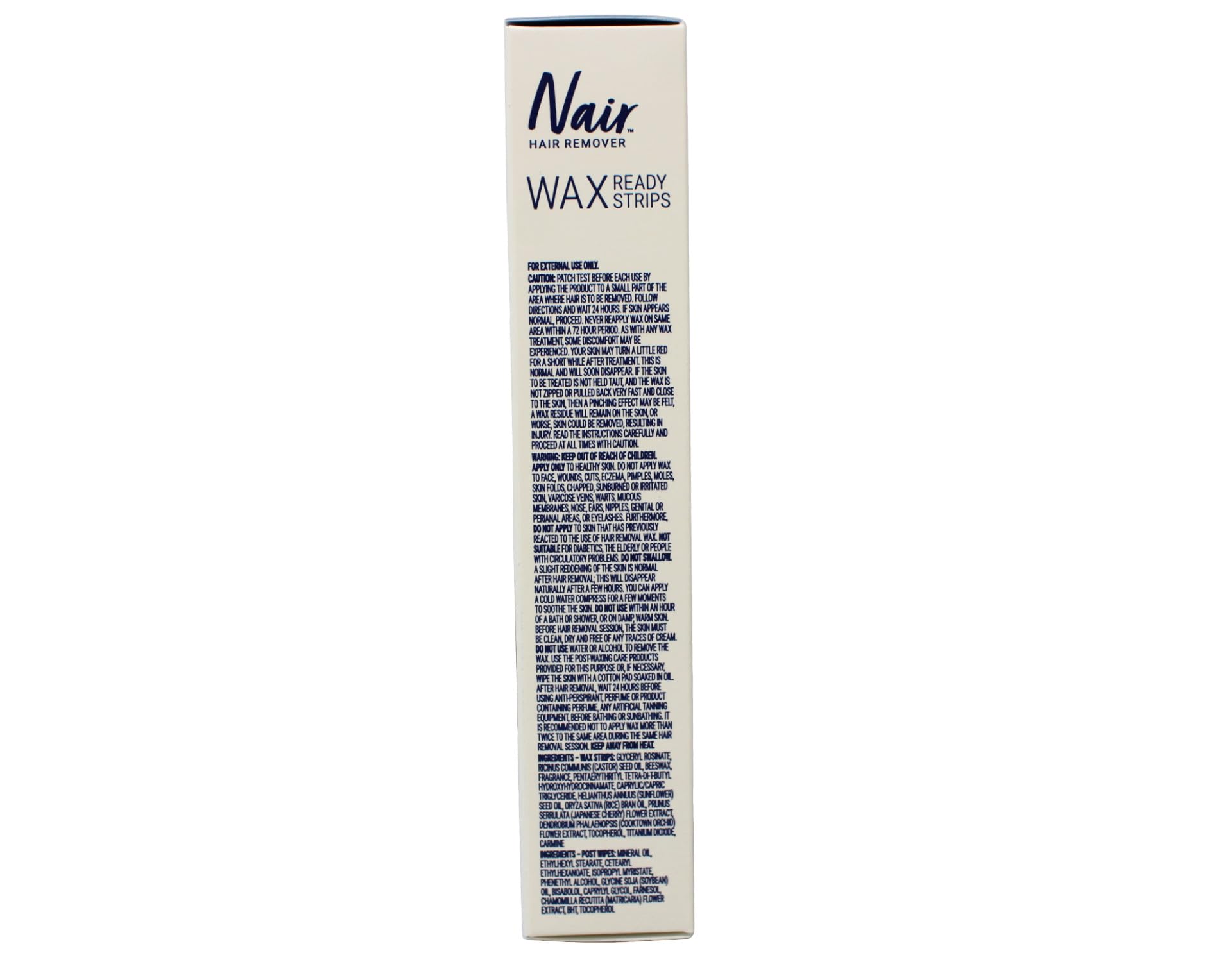 Nair Hair Remover Wax Ready- Strips 40 Count Legs/Body (6 Pack) by Nair