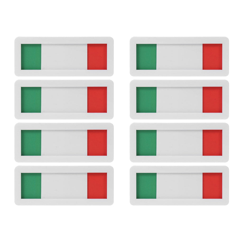 8 pcs Acrylic Open Closed Sign for Office Doors, Red/Green Slider Signs with Privacy Indicator for Meetings, White Background