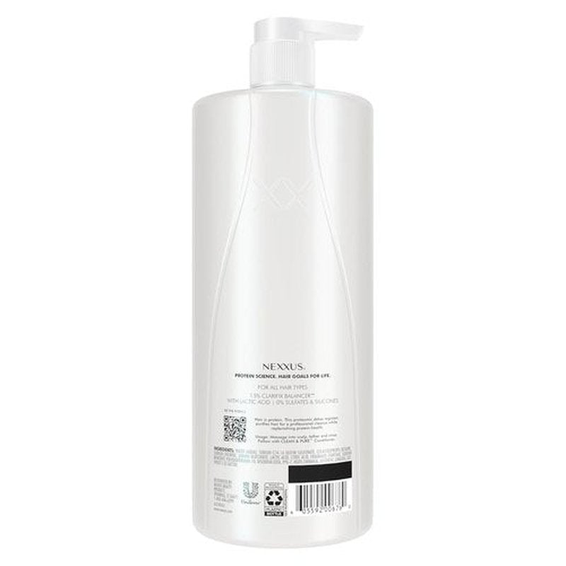 Nexxus Clean & Pure Shampoo - Detox Formula for Sulfate & Paraben-Free Hair Care | 33.8 oz
