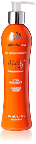 Kleravitex Milk 26 Leave-In Conditioner - 8.11 Oz - Split End Repair & Hair Growth Enhancer