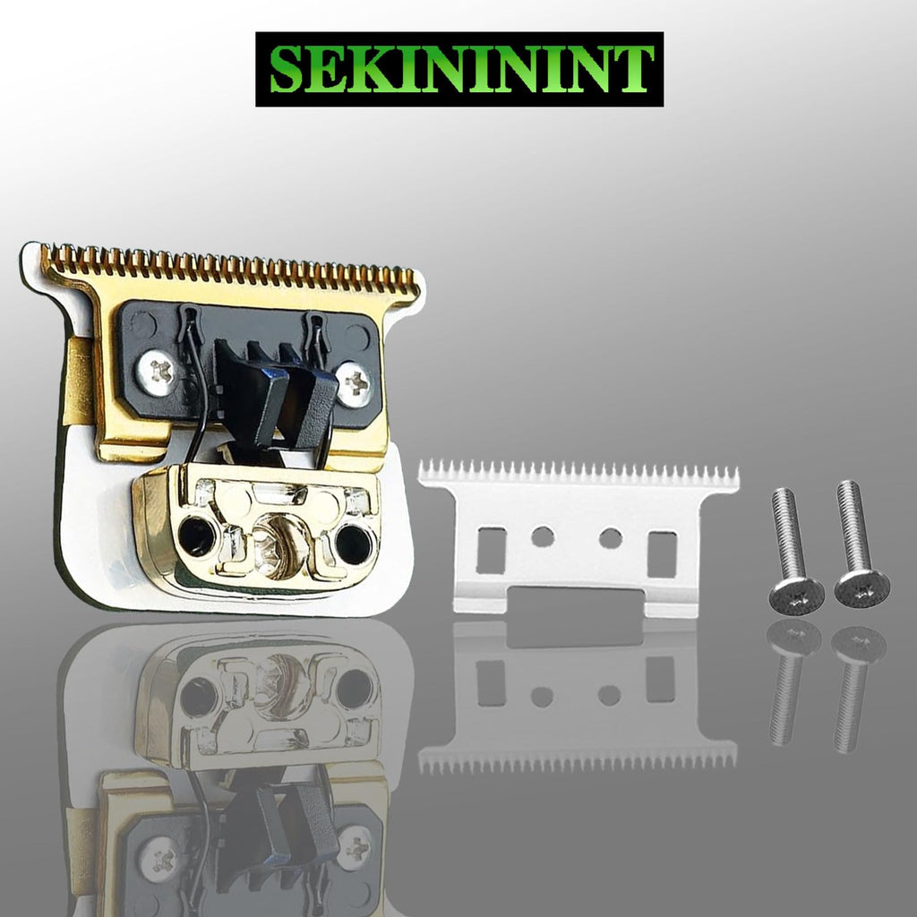 SEKINININT FX707 Premium Replacement Trimmer Blade for BaByliss PRO FX787 & FX726 Outlining Hair Trimmers and LoPROFX Trimmer. Also Compatible with BaBylissPRO Barberology Trimmer Blade FX707. (Gold)