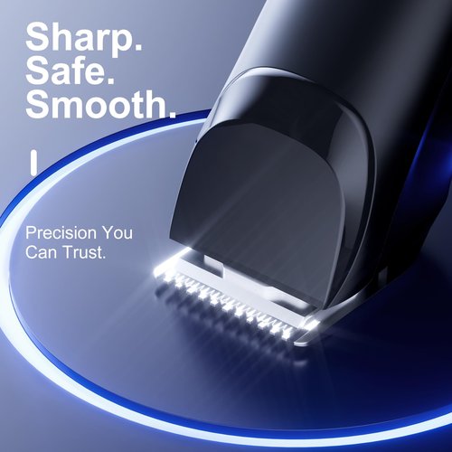 Beard Trimmer for Men, All-in-One Electric Razor & Hair Clipper, Waterproof Cordless Mustache Grooming Kit, Rechargeable Beard Hair Nose Ear & Body Trimmer, Face Shaver, Gifts for Men Husband Father