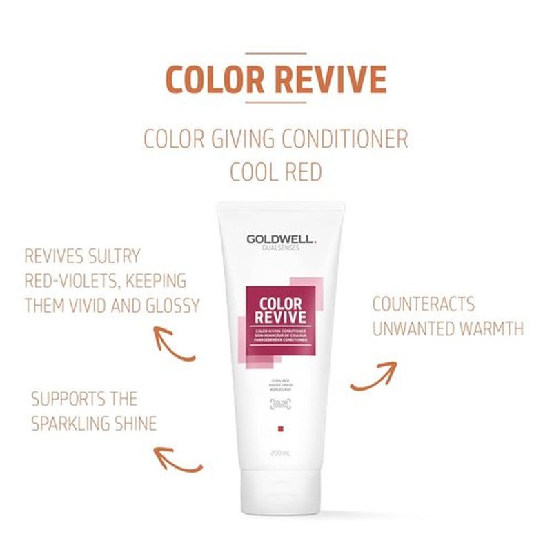 Goldwell Dualsenses Color Revive Conditioner - Enhance Vibrancy & Shine for Color-Treated Hair