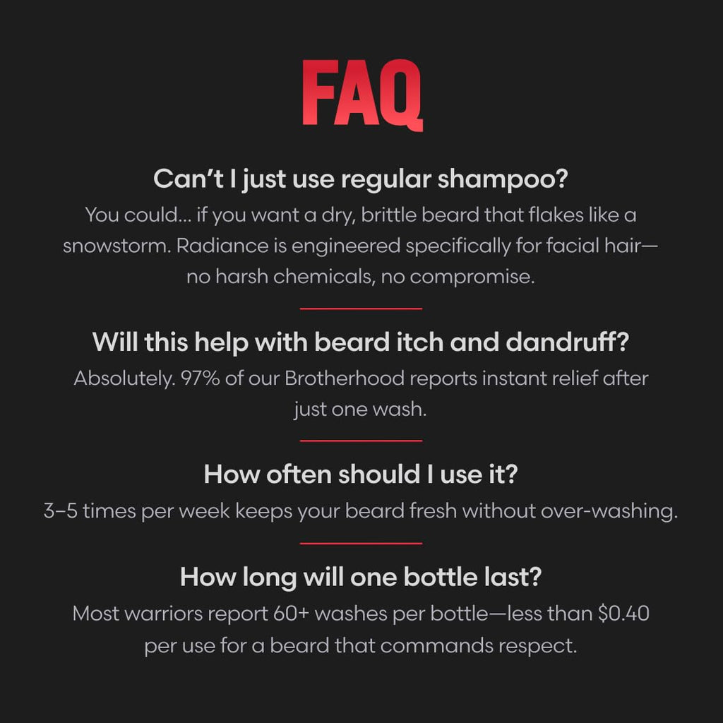 The Beard Struggle Eddie Hall Beast Line Beard Wash – Ragnarok Rising Signature Edition – Deep Cleansing Beard Shampoo for Men – Hydrates & Strengthens with Legendary Scent - 8 fl oz