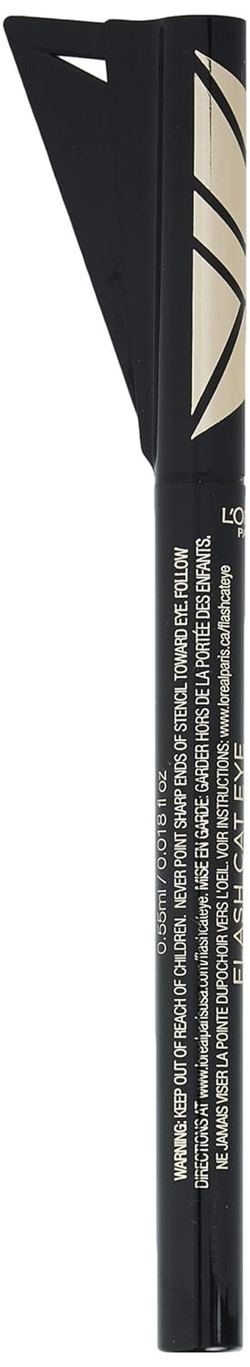 L'Oreal Paris Infallible Waterproof Liquid Eyeliner - Flash Cat Eye, Black, 0.44 oz.