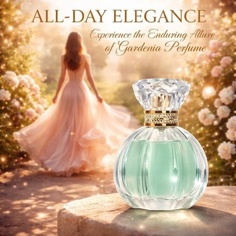Regine Switzerland Floral Eau de Parfum for Women - Elegant Long-Lasting Fragrance Spray, 1.7 Fl Oz / 50ml, Choose Your Scent (Gardenia)