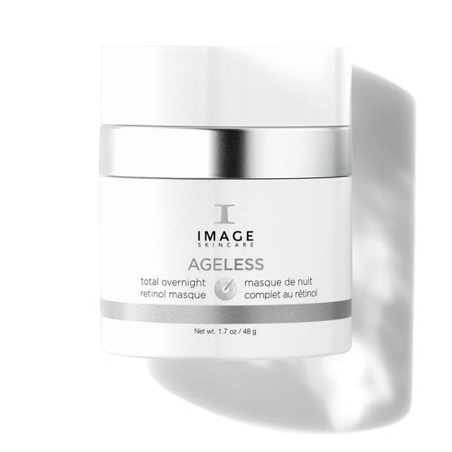 IMAGE Skincare Ageless Total Overnight Retinol Masque - Firming Facial Mask with Marine Collagen & Peptides, 1.7 oz