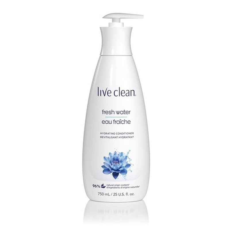Live Clean Freshwater Conditioner - Nourishing Formula for Healthy Hair | 750 ML