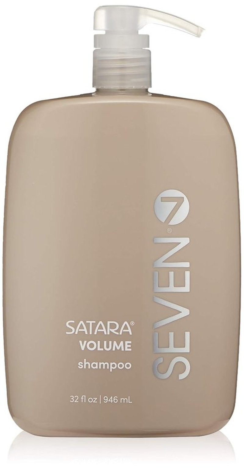 SEVEN Haircare Satara Volume Shampoo - Sulfate & Paraben Free, Pro Vitamin B5 & Argan Oil, 32oz