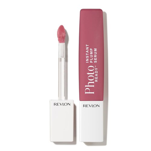 REVLON PhotoReady Plumping Gloss Serum - Hydrating, Non-Sticky & High Shine Finish | 009 Lip Floaties, 0.25 fl oz