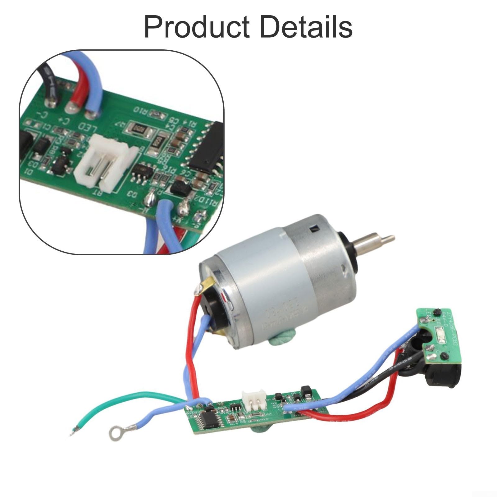 UrbanHui Electric Trimmer Parts: Motor Motherboard for WAHL Hair Clippers 8504/8148/8591 - High-Performance 6500RPM & 7200RPM, Metal and Plastic Construction(7200RPM)