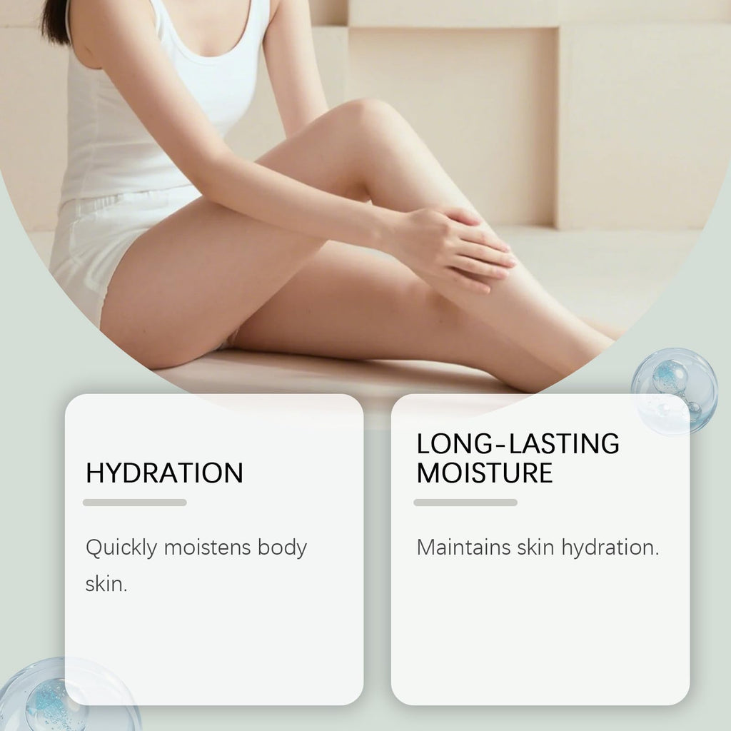 Body Hydrator Hyaluronic Acid Body Serum, Hyaluronic Acid Serum For Bod𝐲, For Dry Skin, Fast-absorbing Bod𝐲 Care Deep Hydration, Non-greasy Formula, 10 Fl Oz (1PC)