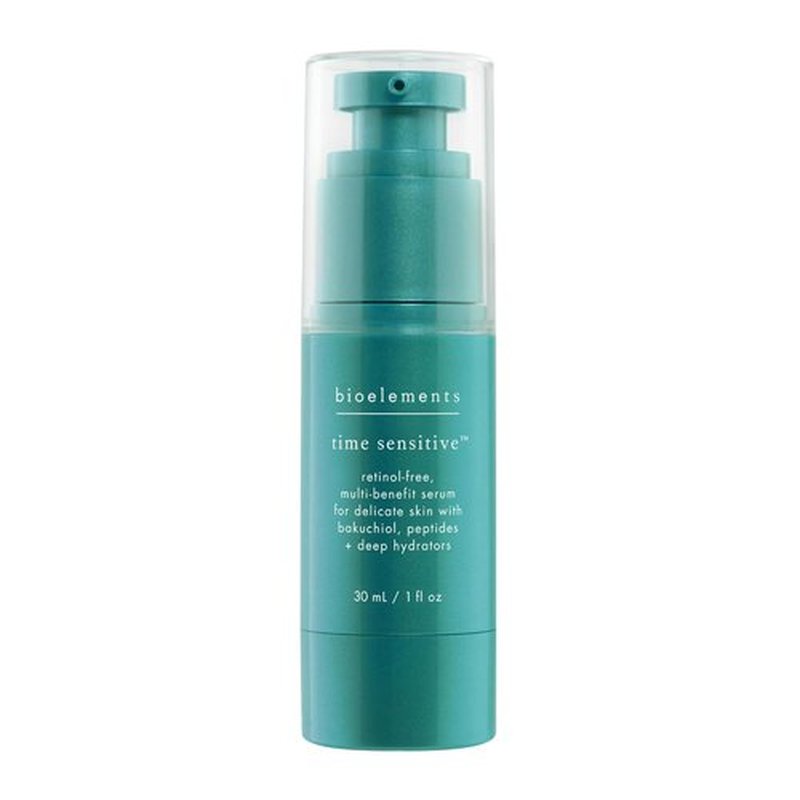 Bioelements Time Sensitive Serum - Retinol-Free Multi-Benefit Formula - 1 fl oz - Vegan & Gluten-Free for Sensitive Skin