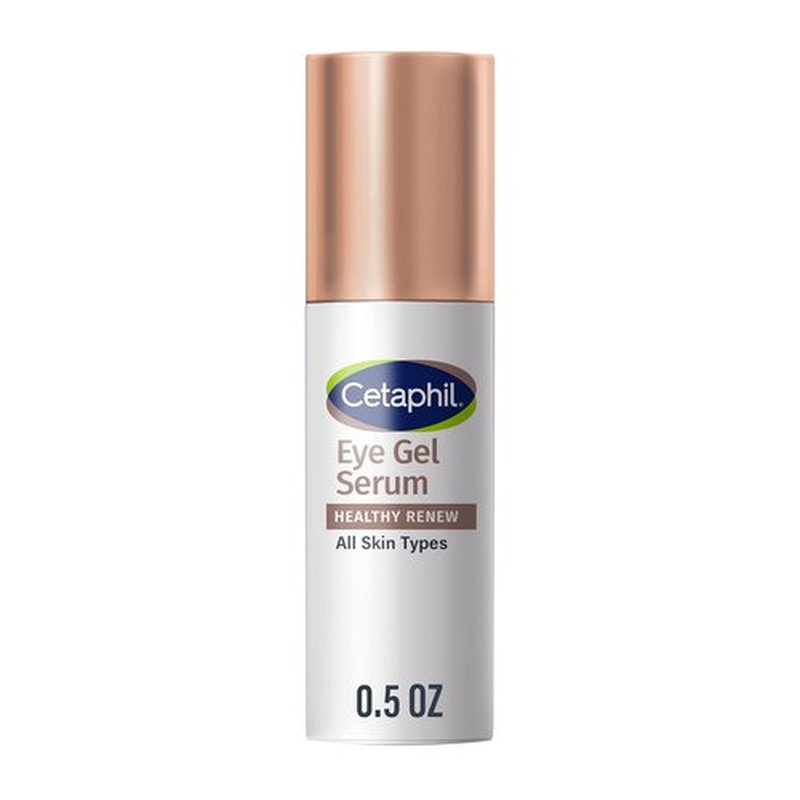 Cetaphil Hydrating Eye Gel Serum - 24Hr Anti-Aging Cream for Dark Circles & Wrinkles | 0.5 Oz