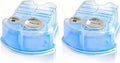 Braun Shaver Cleaning Fluid - Compatible Refill Cartridges CCR for Series 3, 5, 7, 9 | 2-Pack with Lemon Scent