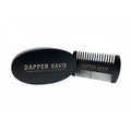 Dapper Davis Beard Brush and Comb Set for Men | Boar Bristle Beard Brush & Wooden Beard Comb | Beard Grooming Kit for Softening, Detangling & Styling Facial Hair