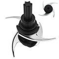 for Ninja Food Chopper Express Chop Blade, Replacement Parts Compatible with Ninja NJ110GR NJ100 NJ100WM Food Processor 16-Ounce Bowl, Express Chopper Blender Attachment Accessories
