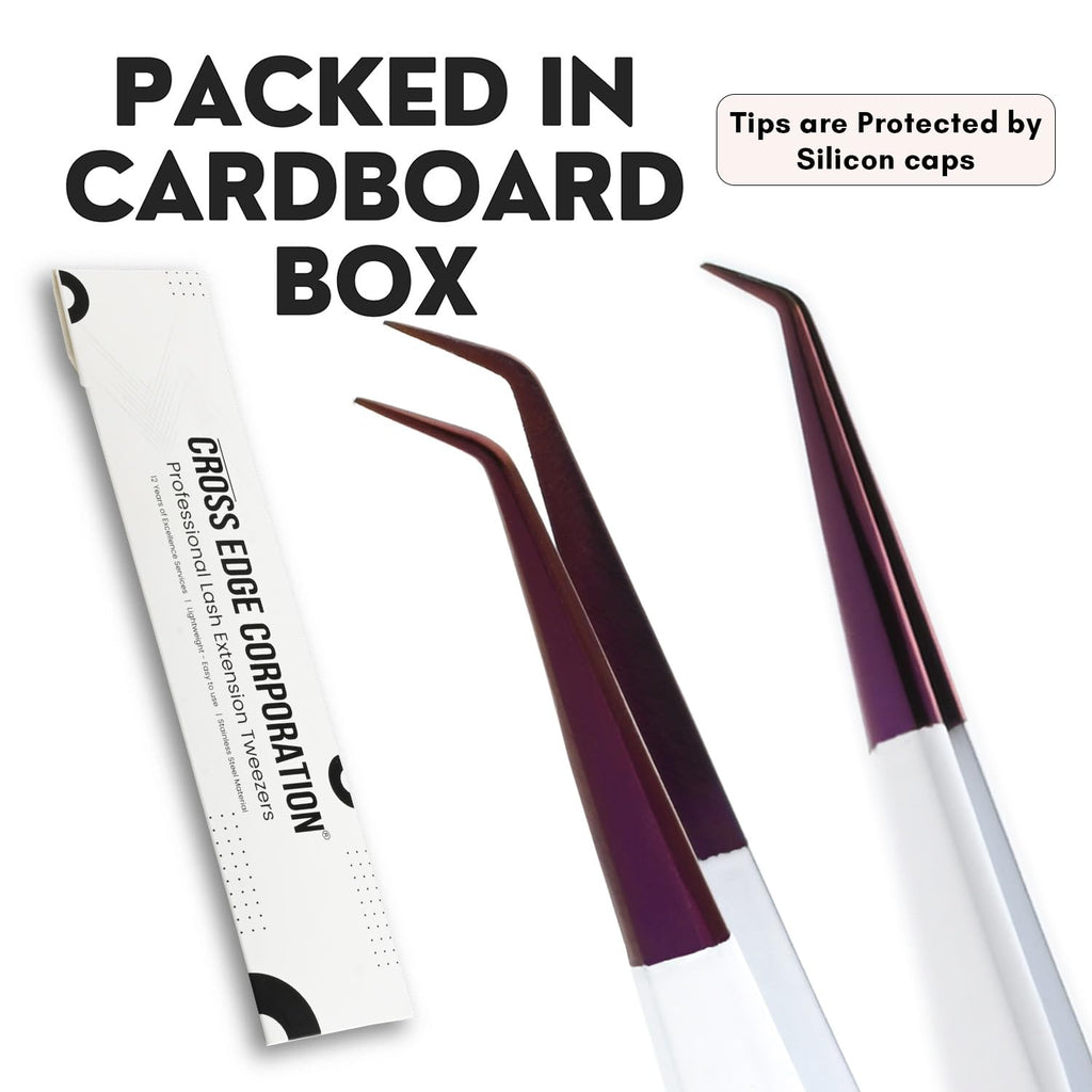 My Lash Tools New Isolation Lash Tweezers For Eyelash Extensions Best for Individual Isolation & Classic Lashes Japanese Stainless Steel Lightweight Precision Lashing Twisers (CEC-JP/01)