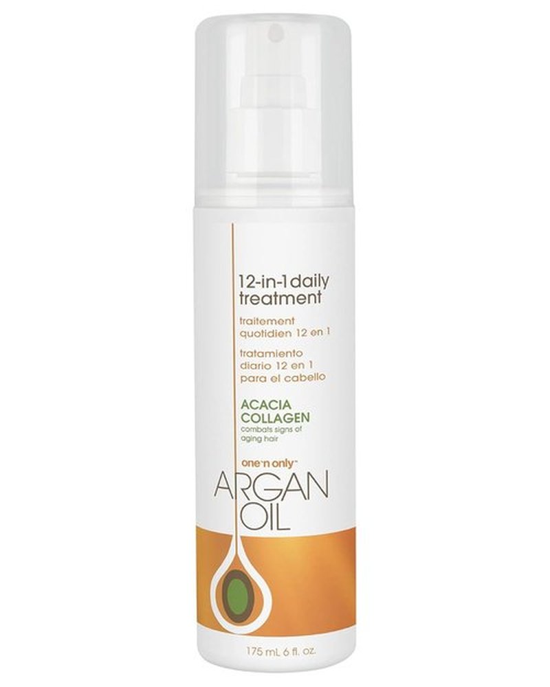 One N' Only Argan Oil 12-in-1 Daily Treatment - Lightweight Frizz Control & Moisturizing for Damaged Hair | 6 Fl Oz