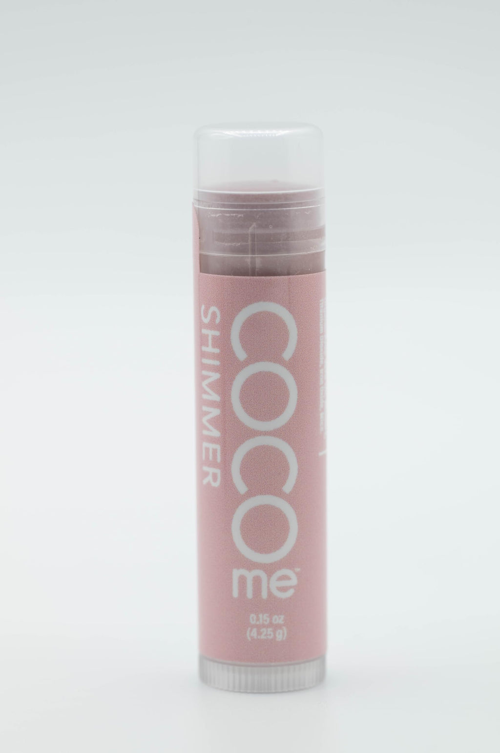 CocoMe Color Tinted Lip Balm (Shimmer) -All Natural Organic Coconut Oil and Beeswax for moisture and nourishment