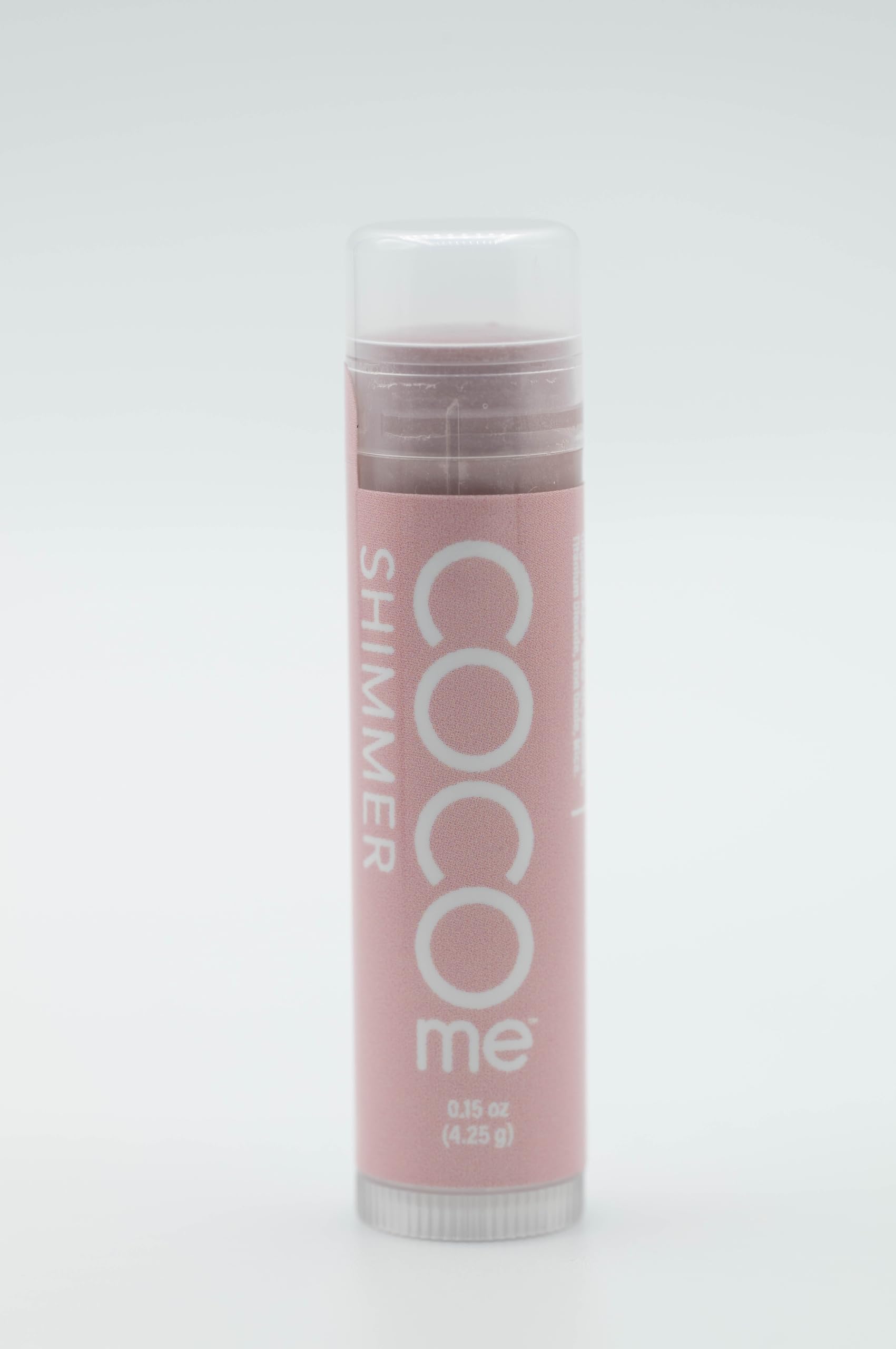 CocoMe Color Tinted Lip Balm (Shimmer) -All Natural Organic Coconut Oil and Beeswax for moisture and nourishment