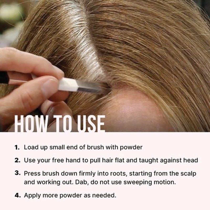 Color Wow Root Cover Up - Instant Grey Coverage & Highlight Touch-Up | Water & Sweat Resistant Formula