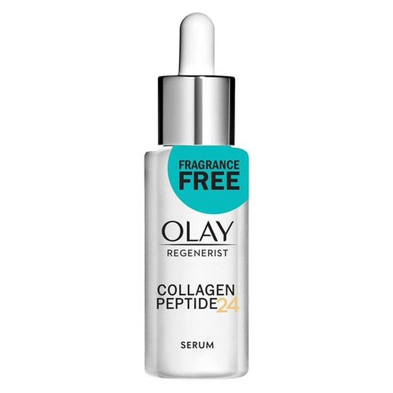 Olay Collagen Peptide Firming Serum - Fragrance-Free, 1.3 FL OZ (40 mL) for Youthful Skin