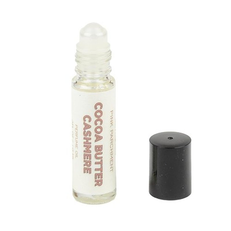 Skiennix Cocoa Butter Cashmere Roll-On Perfume Oil - Long-Lasting Fragrance, 10ml