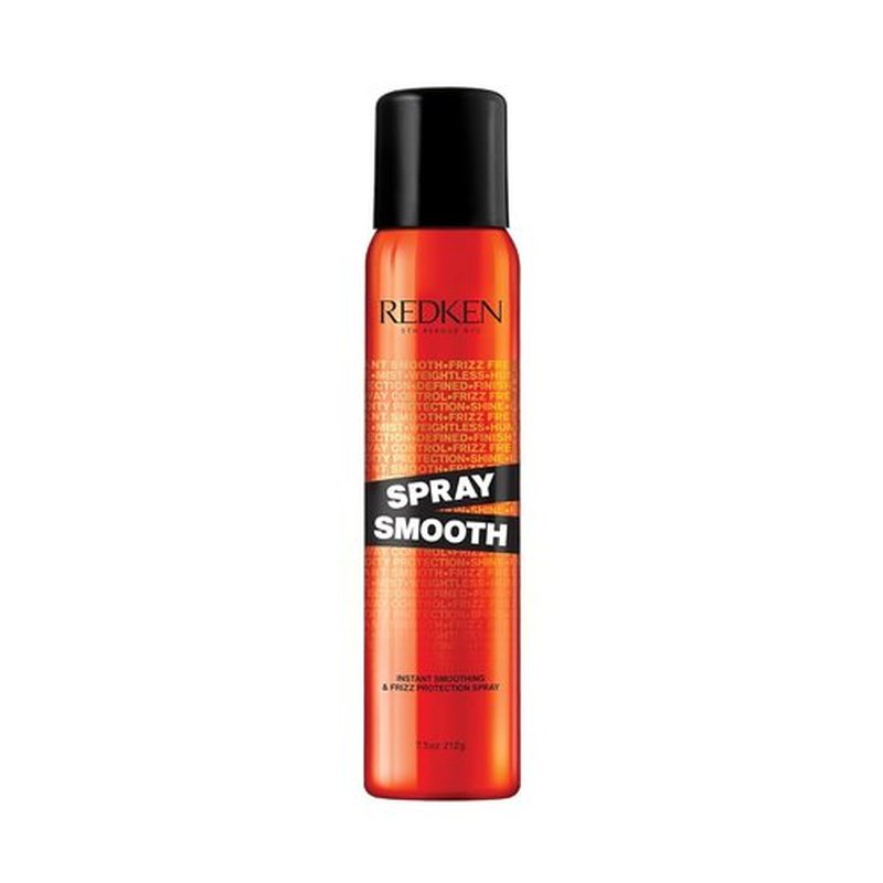 Redken Spray Smooth Anti-Frizz Hair Spray - Frizz Control & Heat Protection | Paraben, Sulfate & Silicone-Free