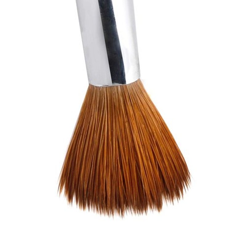 A&K LYDIA Acrylic Nail Brush for acrylic application Manicure crystal Powder Pedicure-2pcs Konlisky Sable hair Acrylic Nails Oval Nail Art Liner Brush With Stitching color Wooden handle