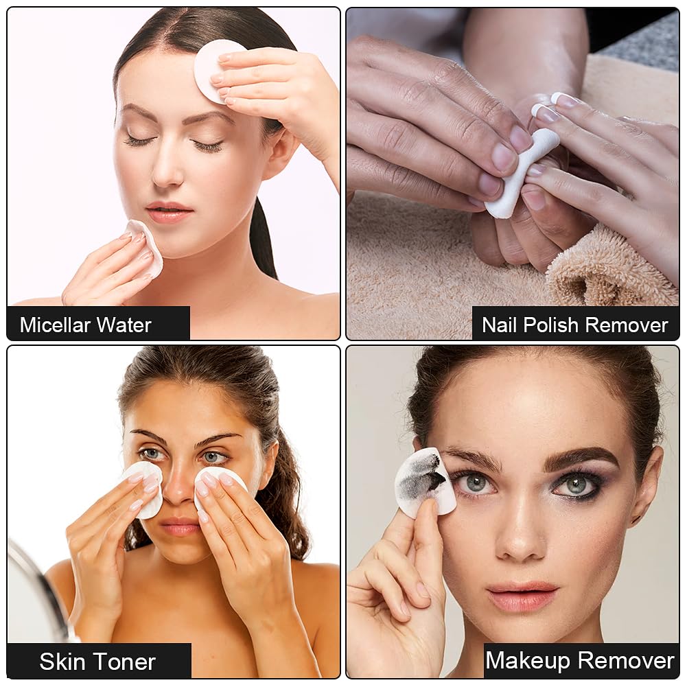 Wowang Push Down Pump Dispenser 2 Pack 3.4oz TSA Approved Nail Polish Remover Pump Dispenser Refillable Makeup Remover Dispenser Empty Plastic Pump Bottle for Micellar Water Makeup Remover Nail Art