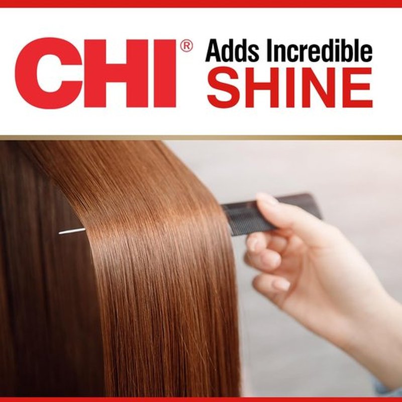CHI Shine Infusion Hair Spray - Weightless Shine & Frizz Control | Sulfate-Free, 5.3 Oz