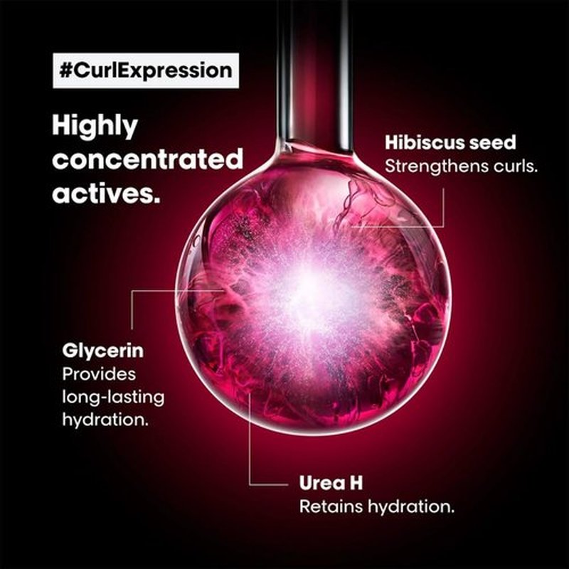 L'Oréal Professionnel Paris Curl Expression Activator - Defines Curly & Coily Hair, Silicone & Paraben-Free