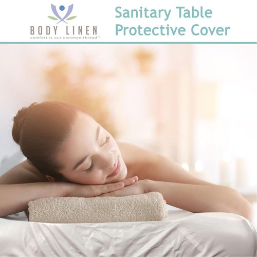 Body Linen Massage Table Cover - Waterproof & Machine Washable Protection for Your Table | Reusable Barrier