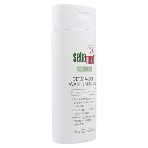 Sebamed Anti-Dry Wash Emulsion - Gentle Cleansing Complex for Dry & Sensitive Skin | 6.8 Fl Oz (200mL)