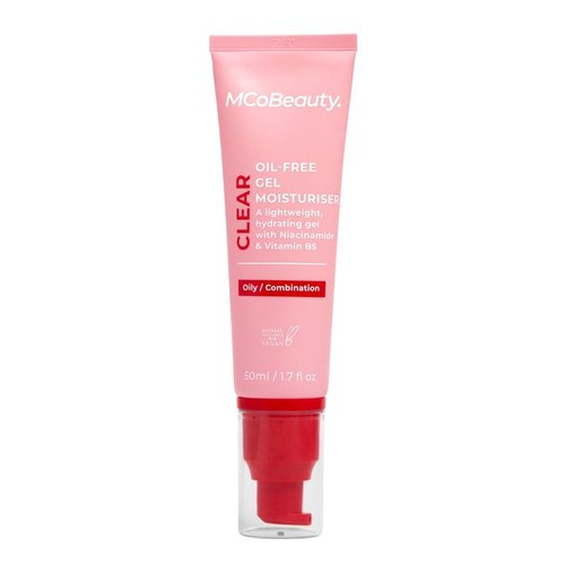 MCoBeauty - Oil-Free Gel Face Moisturizer - Lightweight Hydrating Formula for Shine-Free Skin | Vegan & Cruelty-Free