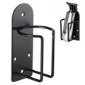 Didiseaon Stainless Steel Barber Hair Clipper Holder Wall Mounted Tool Organizer for Salon Accessories Lightweight Sturdy Electric Shaver Stand for Home Barber Shop Use Aesthetic Hair Tool Rack