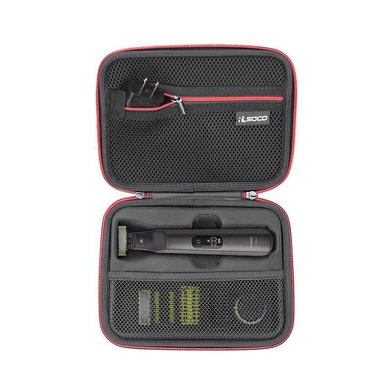 RLSOCO Hard Case for Philips Hybrid Electric Trimmers | Compact Design with YKK Zipper & Scratch Protection