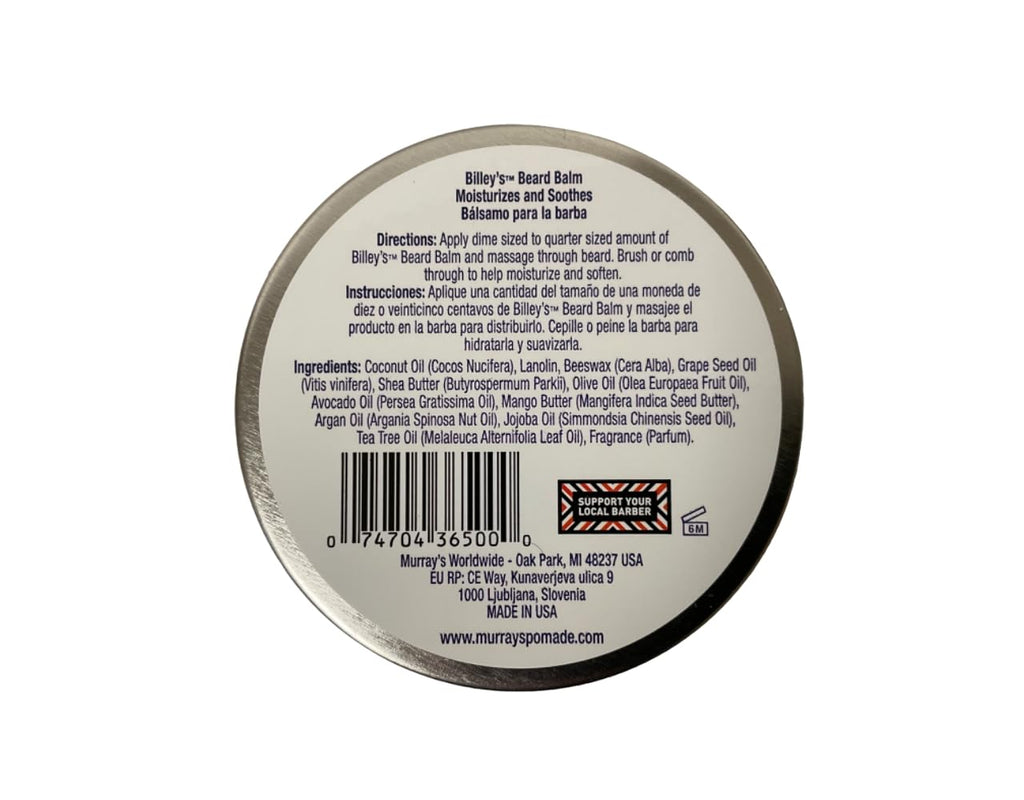 Murray's Billey's Beard Balm, 2 oz