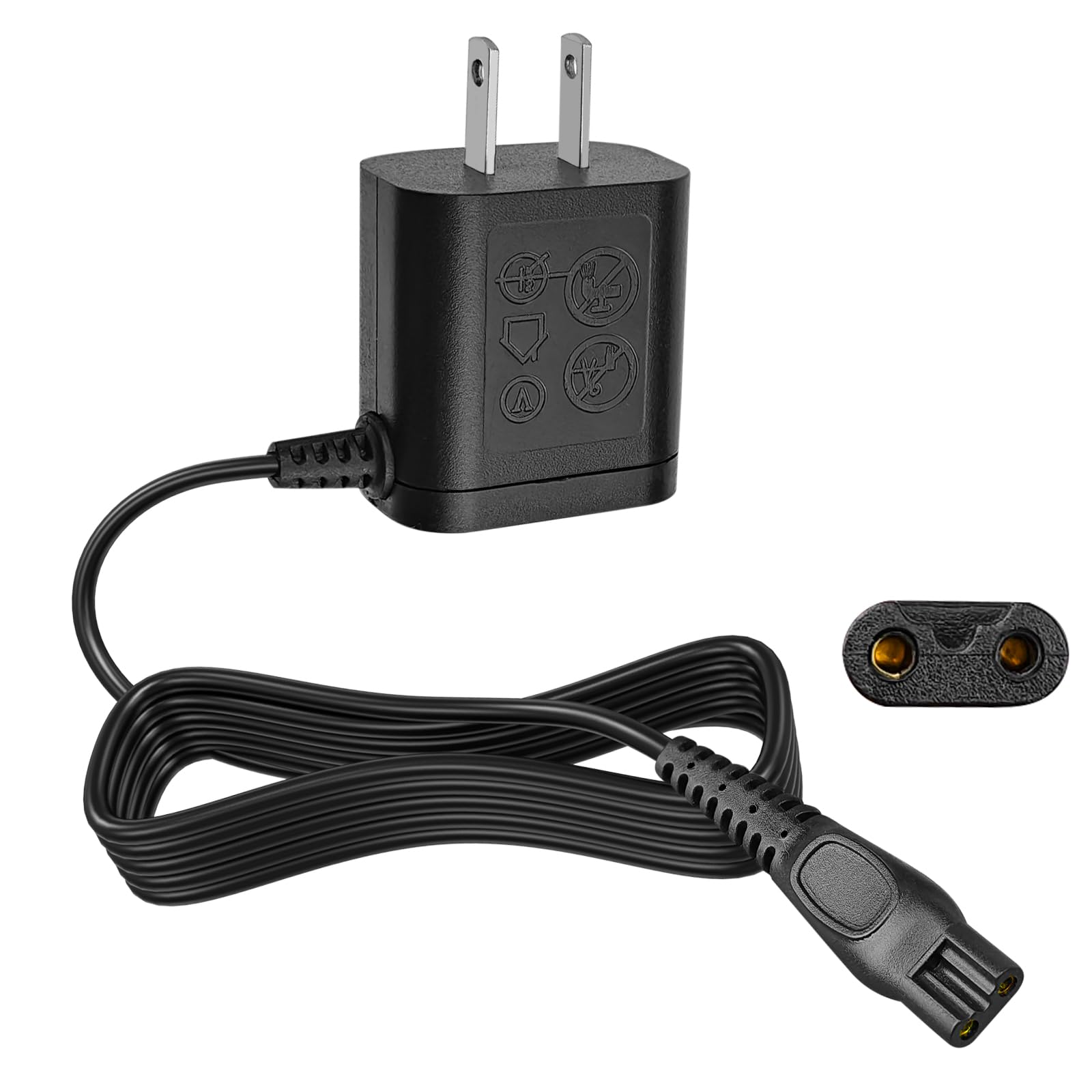 8V Charger Cord Compatible With Philips Norelco HQ850 One Blade QP2630 QP2530 Shaver Electric Razor Trimmer Power Cord
