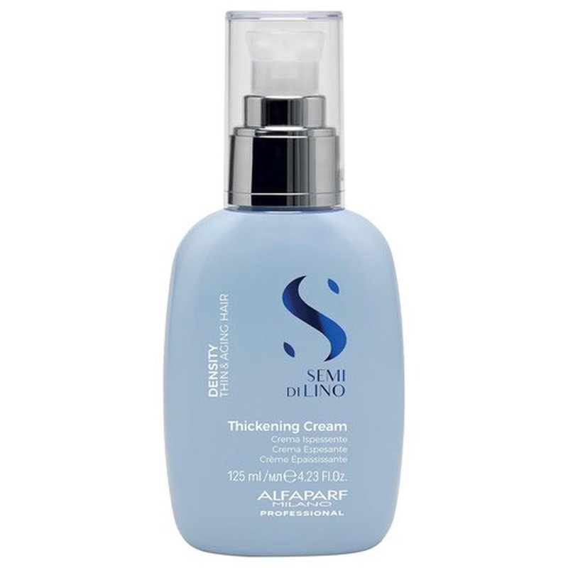 Alfaparf Milano Density Thickening Cream for Thin Hair - Volumizing & Thermal Protection - Vegan (4.23 Oz)