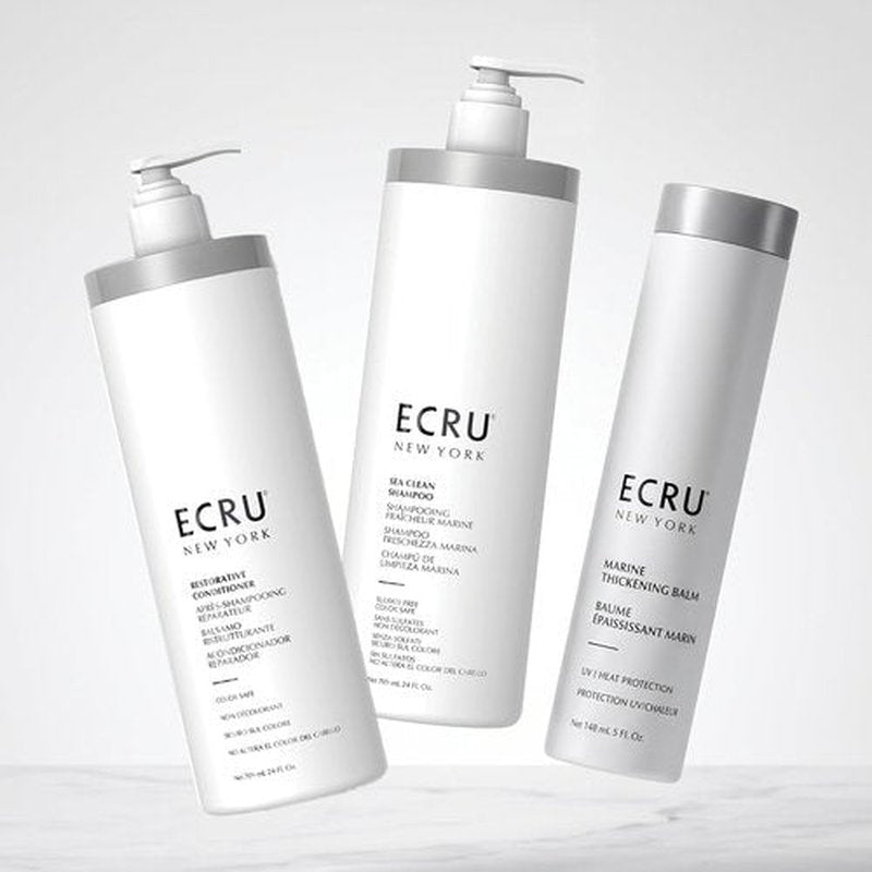 ECRU NEW YORK Sea Clean Shampoo - Nourishing Formula for Healthy, Clean Hair | 8.5 Fl Oz